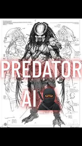 Predator design AI👽 #art #edit #ai #videoviral #game #anime #design 