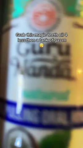 My mouth never felt better 🤩#fyp#viral#teeth#oil#guru#tiktokshop#magic#sale 