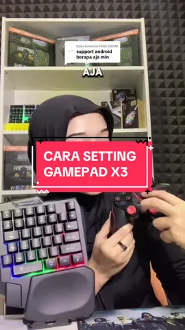 Membalas @FANS GWSM semua hp android aman asal pake aplikasi tambahan shootingplus V3 ya guys #gamepadx3 #gamepadbluetooth #gamepadmurah #raxooofficialstore 