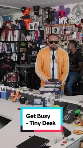 Performing #GetBusy on @npr #TinyDesk was a full circle moment 🔥⭕️ Luv seein U all tag me in videos of U makin’ the living room the club while watching 💃🏽🕺🏽🪩 #seanpaul #dancehallmusic 