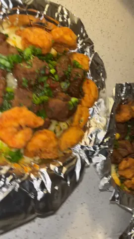 Revamped Leftovers 👨🏽‍🍳🧸 •Sausage  •Steak •Shrimp •Mac n Cheese #fyp  #thakiidkooks  #tiktokfood  #fypシ  #dt  #food  #Foodie 