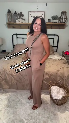Off to a baby shower with the viral jumpsuit! Happy Sunday! #OOTD #sunday #viral 