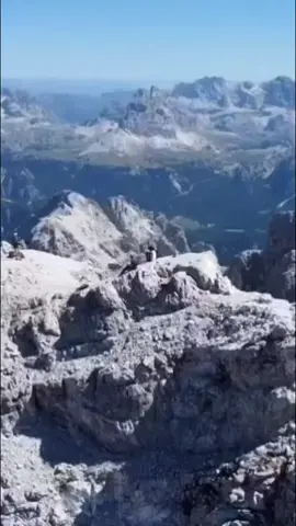 Ferrata Marino Bianchi, Cima di Mezzo del monte Cristallo. ⛰️🇮🇹♥️Immagini dell'Amico@Tobias Bauer #dolomiti #veneto #altoadige #italia #montagna #italy #nature #trentino #mountain #naturelover #mountainlover #sky #clouds #skyline #Outdoors #peaks #summit #imagination #magic #hike #trekking #climbing #photography #photomagic #photo #cinamatic #sunset #tramonto #italy #viaferrata #fyp #bestplace #discover #hiker #sudtirol #landscapephotography #landscape #travel #trip #awesome #amazingview #reels #emotions #vibes #breathless #travelitaly #emozioni #enchanting   #sun #wonderlust   #overthetop #sunrise #camping #naturephotography #naturecolors #naturephotography #surreal #alba #passione #foto #fotografia #mountainwalks #dolomites #sunrise #berg #wandern #weg #natur #landshaft #paysage #randonee #montagne #nature #naturaleza #senderismo #paisaje #sunrise #sonnenaufgang #sonnen #sonnenuntergang #atardecer #amanecer #veneto #sunset   #summervibes #summertime #dolomitiemotions #hikingtiktok #unesco #sudtirol #traveler #fyp #adventure #outdooradventures #heavendoor #timetravel #summerlooks #bestday #summerlooks #timetravel #outdooradventures #fyp #traveler #sudtirol #hikingtiktok #heavendoor #sudtirol   #dolomitiemotions #unesco #altoadige #belluno #cortina #novaponente #lake #trecimedilavaredo #belluno #cortina #breathtakingviews #bucketlisttravel #eurotrip #exploretheworld #itinerary #adventuretravel #italiandolomites   #karersee #latemar #bolzano🇮🇹 #bozen #roamtheplanet #higher #climbs #itinerary #scenery #adventuretravel #eurotrip #exploreitaly #exploretheworld #belluno #cortina #trecimedilavaredo #bozen #bucketlisttravel #breathtakingviews #breathtakingviews #bucketlisttravel   #sudtirol #italy🇮🇹 #alpinelake #color #water #magnificent #naturephotography #scenicview #clearwater #viralnature #exploreoutdoors #hikingadventures #trentino #fypシ゚viral #fypシ #fypage #fyp #lago #lake #reflex #3000 #belluno #cortina #trecimedilavaredo #passogiau #sorapis #seceda   #dolomitiemotions #gopro #feelathome #feelathome #marmolada #adrenaline #🇮🇹 #⛰️ #❤️ #hiketok #hikes #dronevideo #droneshot #traveldiaries 