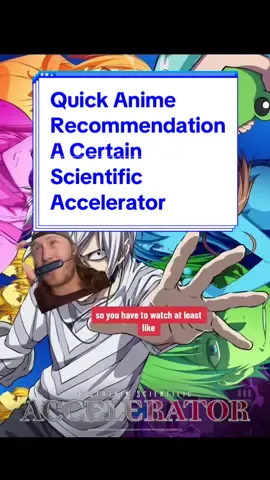 Quick Anime Recommendation Check Out #ACertainScientificAccelerator #greenscreen #animeenjoyer #animerecommendations #underratedanime #anime #animes #animetiktok #animetok #animecommunity #animefyp #animefan #animefypシ #acertainscientificacceleratoranime #fyp #fypシ 
