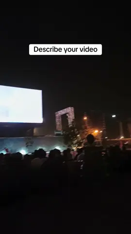 Live Match PAK vs IND On Big Screen Carnival Bahria Town Karachi 