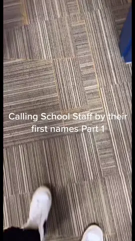 Calling teachers by their first name #calling #teachers #firstname #teachersoftiktok #trending #teacherlife #entertainment #foryou 