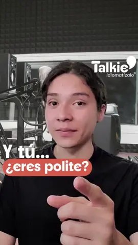 ¿Sabías qué? 💡 En cualquier cultura 🌎 es muy importante la educación y amabilidad para pedir favores 🤝 o simplemente para expresarte correctamente. 😉 Hoy te decimos la importancia de ser POLITE ✨  Y recuerda ¡#Idiomatízalo con TALKIE! 🗣️💬 #talkieidiomatizalo #talkie #learnidioms #learnenglish #polite #cultura #educaciononline #expression #inglesonline #aprendeingles #fyp #viralvideos #englishtips #inglesfluente #fyp #viralvideo 