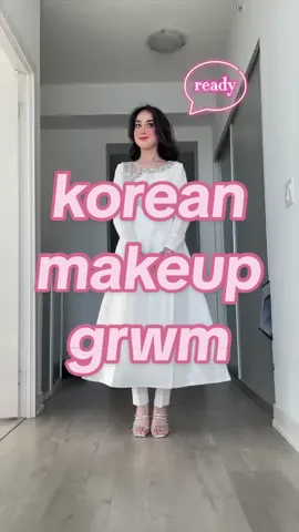 I did a korean makeup look for a pakistani wedding! felt nervous walking into the venue like this bc it’s so different from my usual makeup style but everyone liked it hehe ☁️💞 I used mostly korean products as well 👺 products used: @Caudalie USA grape water mist @Beauty of Joseon rice milk & glow serum @e.l.f. Cosmetics instant lift brow pencil in deep brown @클리오 찐 pro eye palette  @ColourPop Cosmetics by the rose palette @urban decay moondust glitter eyeshadow palette @urban decay heavy metal glitter liner  @INGLOT Canada duraline mixed with some clio shadow to make a liquid liner  @cliocosmetics_global super proof long curling mascara @House of Lashes emiko lashes @laneigeca lip glowy balm in berry @innisfreecanada cherry blossom glow jelly cream @Huda Beauty cherry blossom color corrector  @clio cover mesh glow cushion foundation in linen @Tower 28 Beauty serum concealer 3.0cc @NARS Cosmetics laguna 02 cream bronzer @Dasique Global mood cheek blush @BenefitCosmeticsCA crystah blush  @ONE SIZE BEAUTY pink powder @Diorbeauty pink bronze @M·A·C Cosmetics Canada extra dimension skin finish in wrapped in gold but this was limited edition :(  @Peripera ink velvets in 04 & 05 @hudabeauty clear gloss @Charlotte Tilbury setting spray #grwm #pakistaniwedding #desi #koreanmakeup 