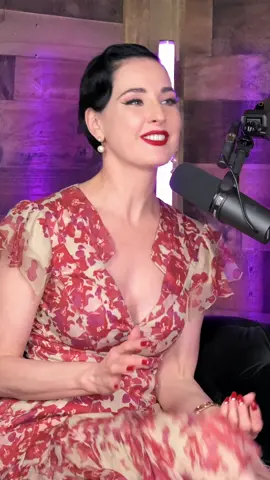 Could you do this? The Iconic QUEEN comes by the podcast this week! Drops Wednesday 🎙️ 👱‍♀️  #ditavonteese 