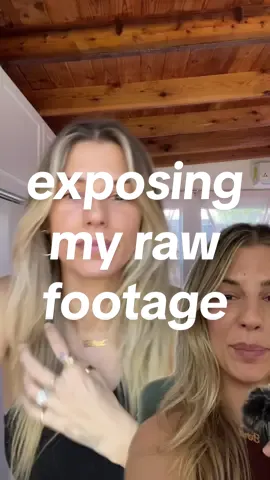 EXPOSING MY RAW FOOTAGE 🔎 I think people often think they are “bad” at videos because they are “awkward” while recording. Honestly, I think we are all a little awkward! Totally normal! The beauty is that we can edit things down and take out the pauses, fumbles, or if you are me, mouthing the words before actually saying them 😂 I hope seeing this helps! Let me know if you want to see more! #videotips #videotipsfortiktok #howtomaketiktokvideo #howtofilm #talkingtocamera 