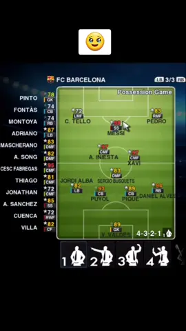 pes 2013 nostalgia.. Barcelona lineup  #pes  #nostalgia  #pes2013  #barcelona 