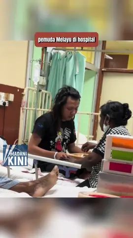 Rakyat Malaysia memang hidup harmoni dengan berbilang bangsa dan agama.  Terima kasih aunty Anjala Devi, menunjukkan sifat yang boleh dicontohi oleh semua.  #KerajaanMadani  #syukuralhamdulillah  #hospital 