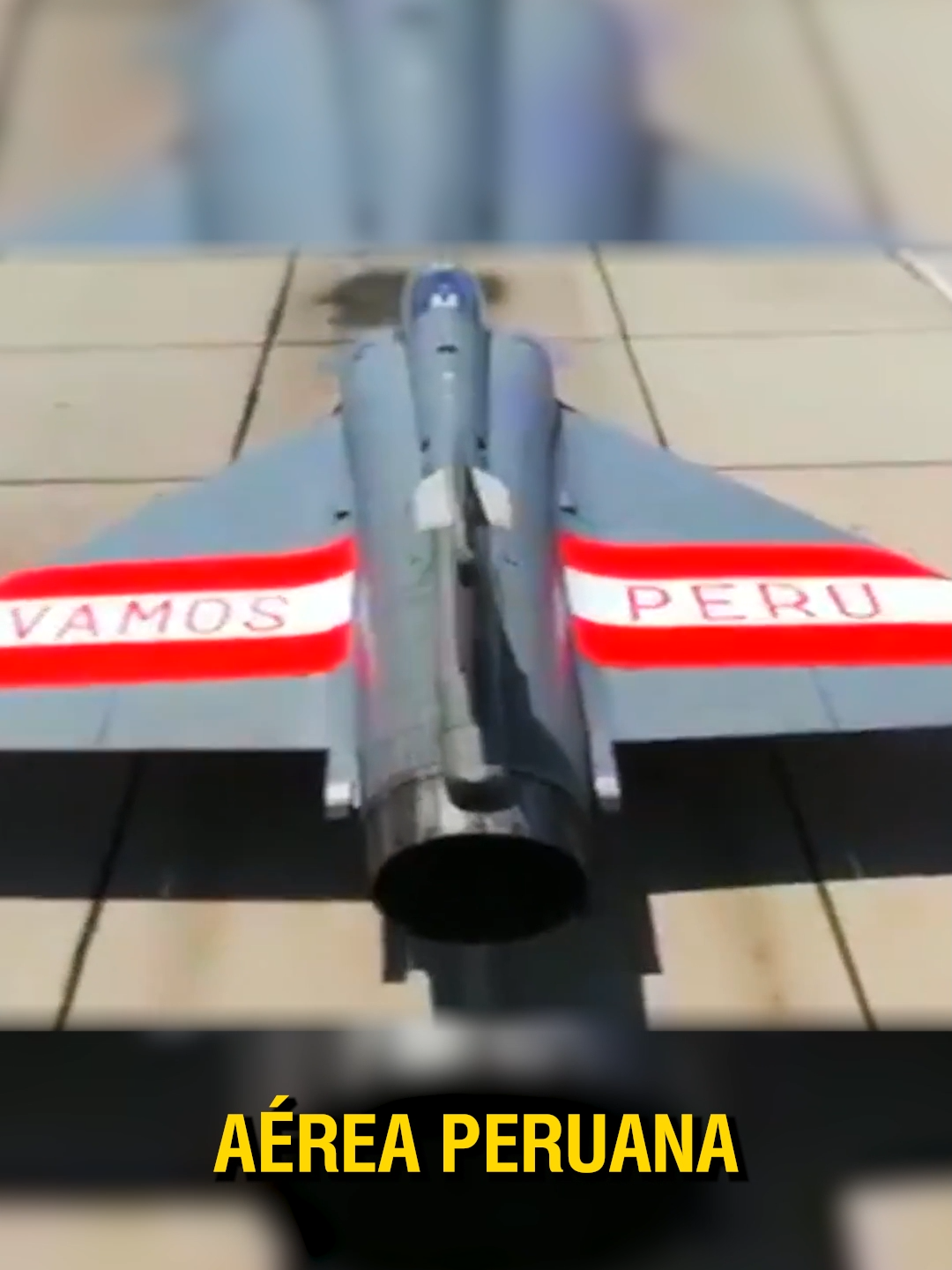 ¡Este caza es utilizado por Perú desde hace cuarenta años! Enlace para el mejor juego de batalla naval en la descripción. #militar#militarismo#fuerzaaerea#perú#peru #mirage2000#latam