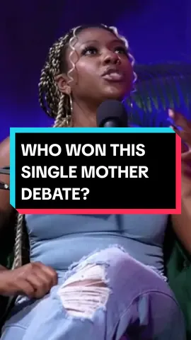 Who won this single mother debate? #relationshipadvice #singlemother #singlemom #accountability #relationships #delulugirl #singlewoman 