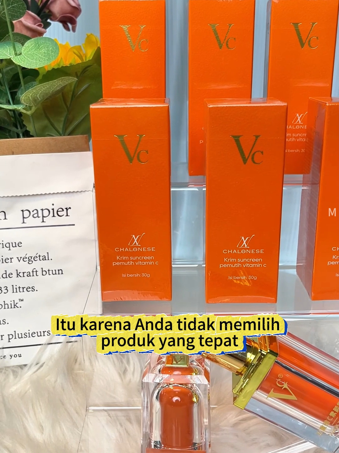 gunakan cream vitamin c ini agar wajahmu tampak lebih flawless😍😊 #flawlessskin #vitaminc #glowyourskin #tampilcantiktidakharusmahal