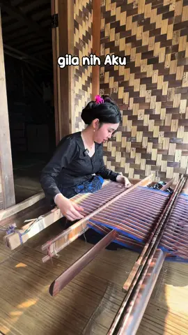 VILMEI BELAJAR TENUN DI BADUY !! bareng rumsyah!!
