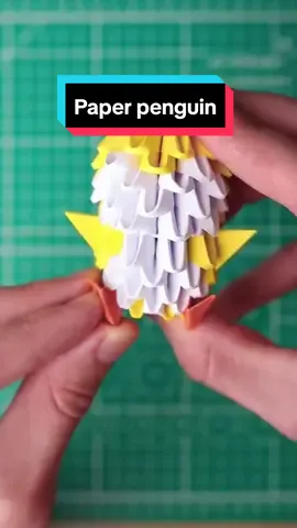 Let's make paper penguin                     #penguin #fypviral #origami #original #C #دبي #tiktok #explore #fyp❤ #fyp #fypシ゚viral #paper 