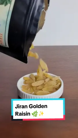 From breakfast to snacking, see how Jiran Golden Raisins can elevate your meals! 🌿✨ #JiranFineFoods #HealthyLiving #JiranGoldenRaisin #goldenraisin #raisin #breakfast #fyp 