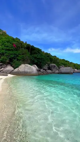 This spectacular island features white sand connecting its islets 🏝️💦 📍Koh Nang Yuan - Koh Tao , Thailand 🇹🇭 . . #thailand #thailandtravel #travel #vacation #nature 