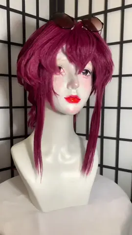 What do you think about my #kafka wig from #HonkaiStarRail ? I will be in her cosplay on @Pyrkon_Festiwal can’t wait to show it off. This was my first glued wig ever and I am proud of my self it was so hard to make it 😭🕺#cosplayanime #cosplaywig #wigstyling #kafkawig #kafkawigstyling #wigtok 