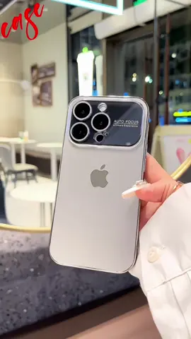 Original color mobile phone case with large window#foryou #phonecase #iphone #electroplating#frosted#antifall#tiktokcase #viral #fyp 