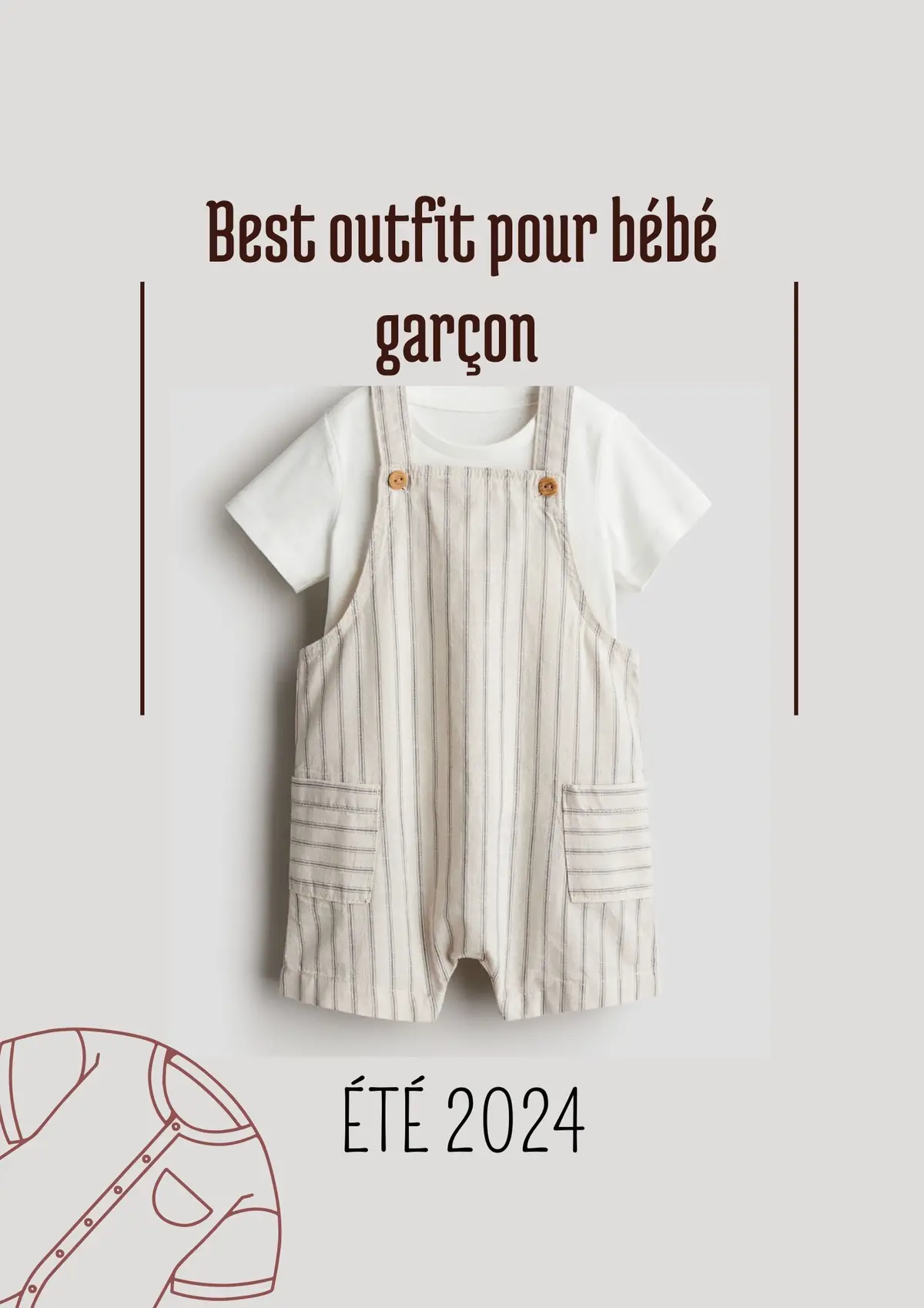 #outfit #bebe #bebegarcon #vetementbebe #ete #pourtoi #fyp #pov #bebe2024 #hm 