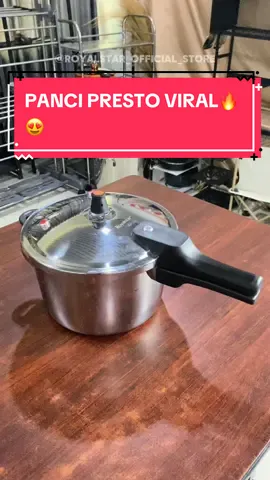 PANCI PRESTO VIRAL🤩🔥 #presto #panci #pancipresto #prestobandeng #bandengpresto #pancistainless #panciviral #peralatanrumahtangga #peralatanmasak #peralatandapur #royalstar #fyp #viral 