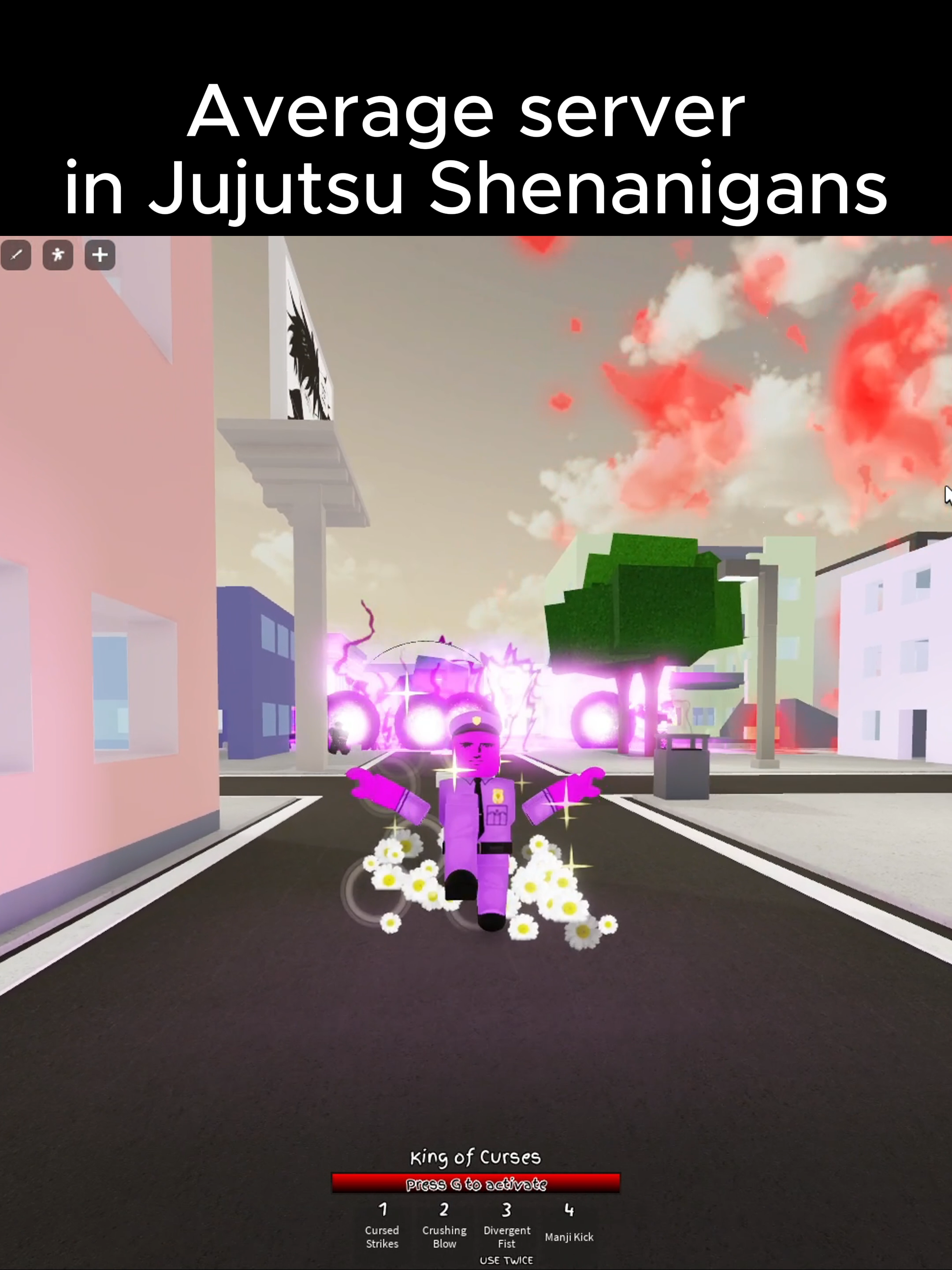 Can't have nothing in the jujutsu bronx #jjk #roblox #purpleguy_roblox #fy #jujutsushenanigans