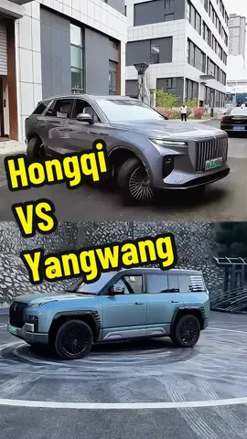 Hongi E-HS9 VS yangwang U8, crab step and turn around who is more practical? #export #chinnesecar  # Turn around # Red Flag E-HS9 # Domestic pure electric SUV # good car |recommendation
