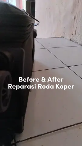 Reparasi roda koper di qucex Laundry #qucexlaundry #bogor #fypシ #fyp 