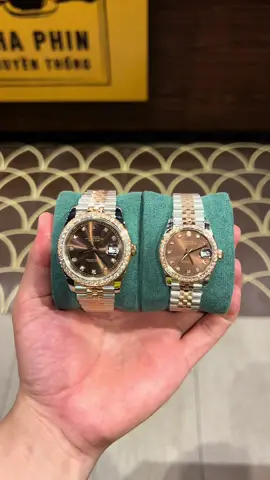 Ngọt ngào thì sao nào ? Cặp Chocolate lên tay siêu đẹp mời ae #phudongho #dongho #watch #xuhuong #rolex 