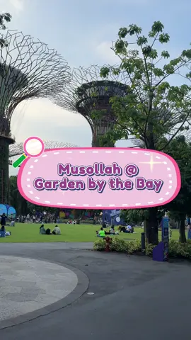 Our musollah: where hearts connect with Allah in this busy Marina area 😌 📍Garden By The Bay, Next to Jurassic Nest  #musollahsg #musollah #prayerroom #jurassicnest #prayerroomcheck #sgprayer #gardenbythebay #bayfront #marinabarrage #marinabay #muslimsg #muslimtiktok 
