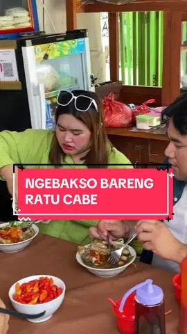 Ngebakso yukk bareng ratu cabe @Nenty Garut karawang😍 & @Ncess_nabati  #bikinlapertranstv #kuliner #pedasnyanaiklevel #umkm #menyalaabangkuh🔥 