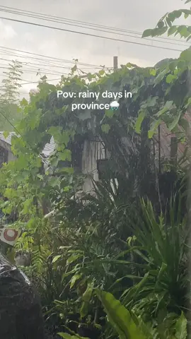 Rainy days in province🌧️🌧️🫶🏻#province #pov #rainyday 