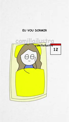 Eu vou dormir 🤗 #humor #comedia #animacao #namorados #amor #dormir #comemorar