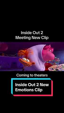New emotions are coming to town in #InsideOut2, in theaters June 14! Get your tickets NOW at the link in bio #insideout #movietok #filmtok #pixar 
