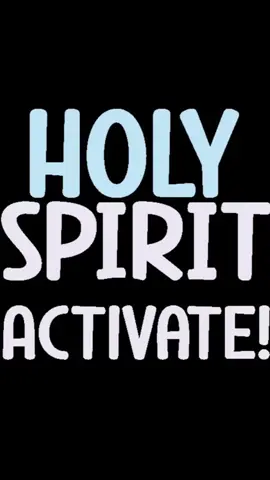 Holy Spirit Activate in every area in my life🙏🏽#holyspiritactivate👏 #fyp #HolySpiritPower