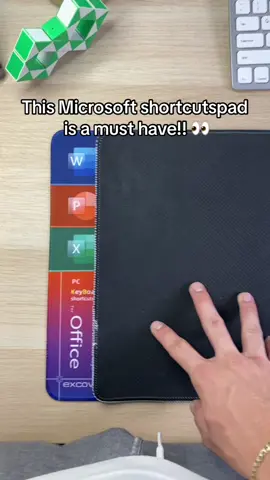 A favorite keyboard pad 😍 #excel #keyboards #mousepad #shortcutkeys #exceltips This pad brings Microsoft Office shortcuts, enough to advance your work