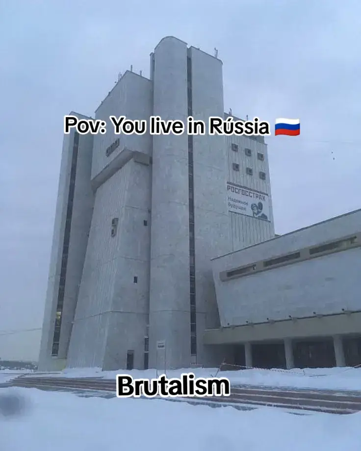 You Live In Rússia  #Brutalism  #Russia  #Europe  #Povs  #Esthetic