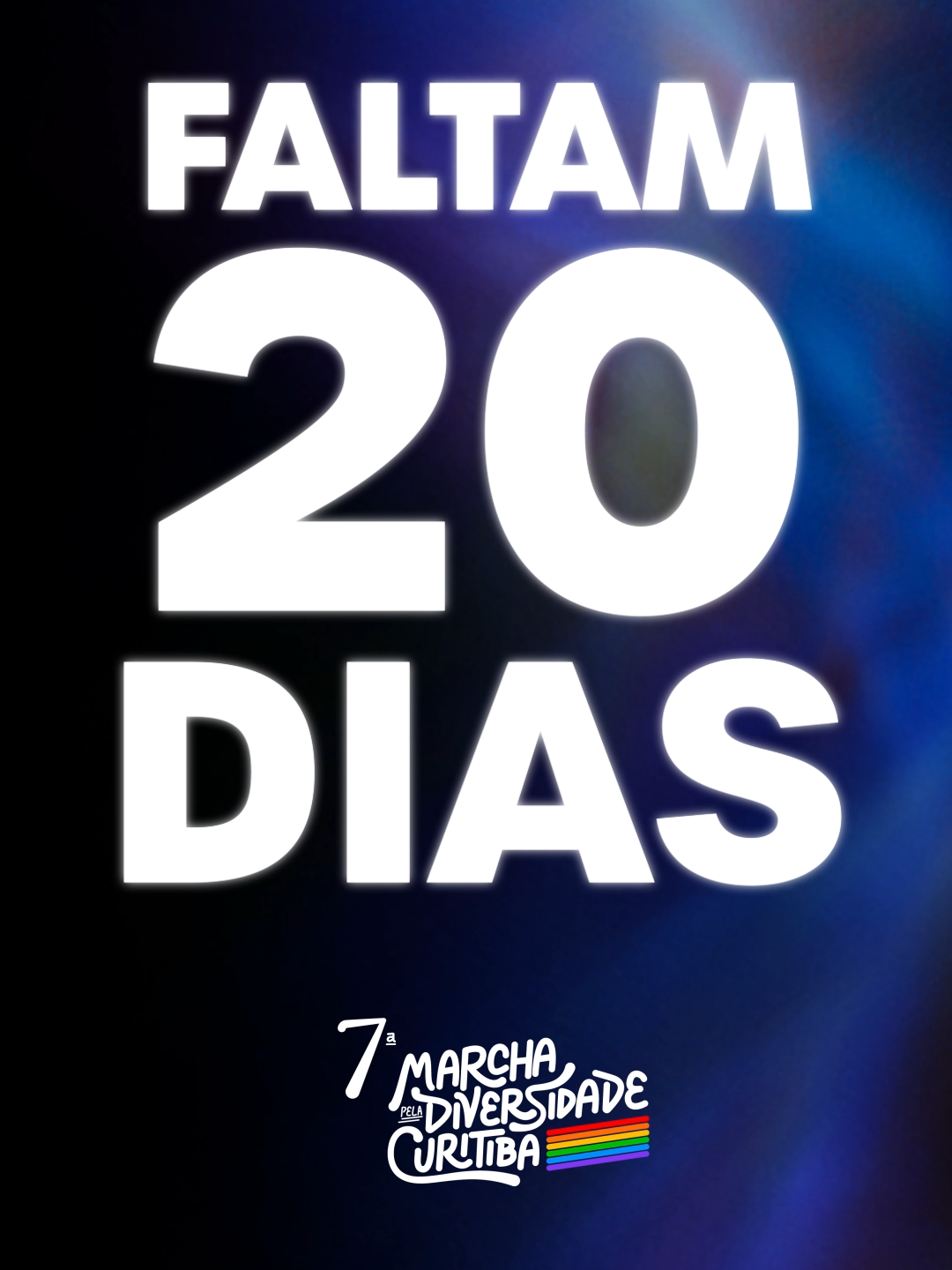 FALTAM 2️⃣0️⃣ DIAS 😱🏳️‍🌈 Socorro, mona! Tá passando muito rápidooo 👀 A contagem regressiva tá braba e o relógio tá voando! Bora que A MAIS AGUARDADA está chegando ✊🏳️‍⚧️🏳️‍🌈 Não dá bobeira, hein? Anota aí: ⚠️ 30 de junho 🗣️ E já marca a @ pra ir junto com você #marchacwb #cwbpride #cwbpride24 #marchapeladiversidade #marchapeladiversidadecuritiba #marchapeladiversidade2024 #Pride #lgbt #orgulholgbt #curitiba #queer #lovewins #orgulho #rupaul #dragrace #dragqueen #drag #parada #paradasp