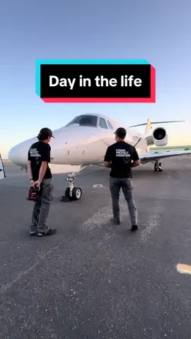 Day in the life detailing airplanes #detailing #aviation #business 