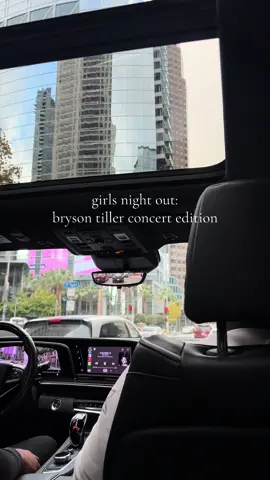 come with me for a night out 🖤 #losangeles #brysontiller #fyp #foryou #girlsnight #girlsdate 