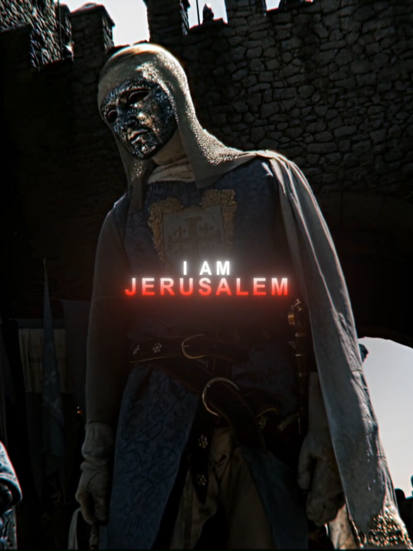 Everything used in this edit is from my new pack, link in bio! (I Am Jerusalem) #kingbaldwin #kingbaldwinedit #kingdomofheavenedit #kingdomofheaven #yeat #jerusalem #edit #trending #aftereffects #viral (All Fake TikTok) (Original Content)