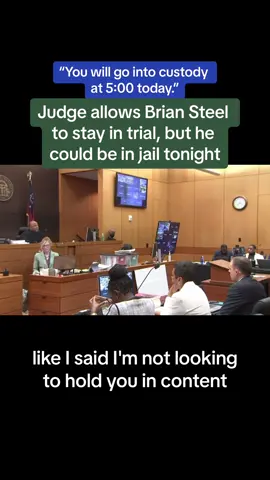 Even prosecutors aren't sure about Judge Glanville's decision to jail Young Thug's lawyer Brian Steel for contempt of court. Chief DA Adriane Love asked Glanville to fashion a punishment for Steel that allows him to still be in trial, and Glanville agreed. He allowed Steel out of a courthouse holding cell and back into the courtroom, but he made clear that Steel will go to jail after trial ends today if he doesn't reveal his source about an in-chambers meeting the judge had with prosecutors and Kenneth 