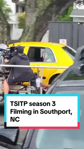 Belly in a taxi? The summer I turned pretty filming in NC recently.  #thesummeriturnedpretty #lolatung #bellyconklin #tsitp #thesummeriturnedprettyseason3 #southport #northcalorina 