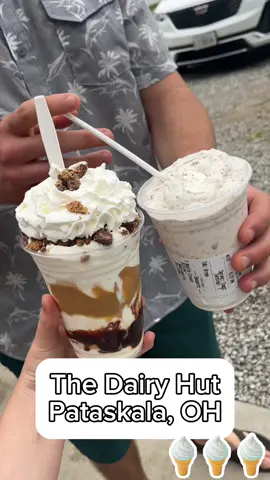 The Dairy Hut in Pataskala, OH is one of my new favorite ice cream spots! If you love soft serve ice cream it's a must try. #columbusohio #pataskalaohio #icecream #Summer #columbusohiocheck #cbusfoodscene 