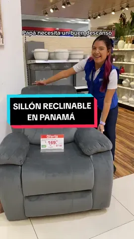 Este sillón reclinable le encantará a papá  #Truco #TikTokMeHizoComprarlo #DecoHome #hogar #CleanTok #limpieza #mesaplegable sofá reclinable Panamá
