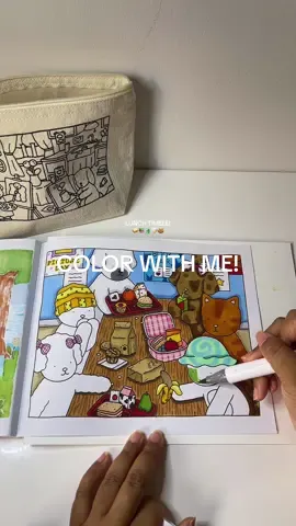 school lunchtime with friends is always a vibe!! @bobbiegoods 🥪📚🧃📝🍪 #colorwithme #coloring #color #coloringbook #bobbiegoods #bobbiegoodscoloring #bobbiegoodsart #bobbiegoodscoloringbook #bobbiegoodscoloringpage 