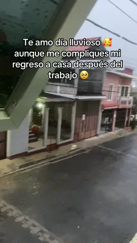 Te amo dia lluvioso #dialluvioso aunque nos complique ciertas cosas como lo es llegar o regresar del trabajo. Pero es una bendición 