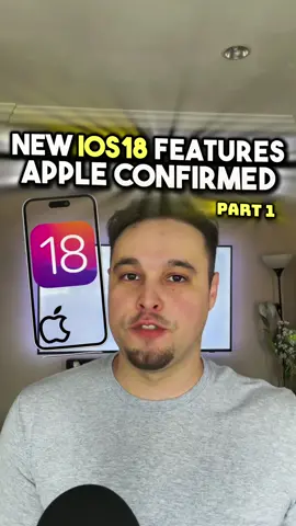 IOS18 FEATURES APPLE ANNOUNCED 🤯 Check out some of these ios18s new features 🔥 ios18 release date to the public COMING THIS FALL 🍂 Features Discussed in Part 1 😎 1️⃣ Control Center redesign ⚡️ 2️⃣ Lock Apps💡 3️⃣ Hide Apps ⚡️ 4️⃣ Send Texts Later 💡 5️⃣ Bold, Italic, Underline Texts ⚡️ 6️⃣ All Emojis on Tapback 💡 7️⃣ More Text Effects ⚡️ Who else watched the WWDC today and felt overloaded with information 😂😂 Which feature are you looking forward to? 🤔 I’m discussing ios 18s update ALL WEEK 💯🙌‼️ #ios18 #ios #update #iphone #apple #tech #viral 